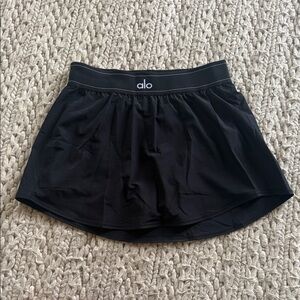 Alo Black Athletic Skirt